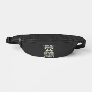 Dog and Cat Religion Quote Bum Bags