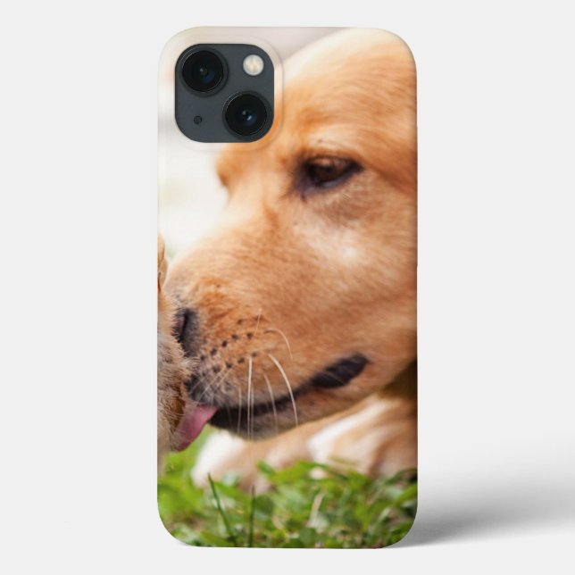 Dog and Chick Case-Mate iPhone Case (Back)