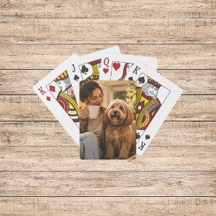 Dog and Coffee Playing Cards