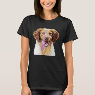 Dog  and Dog Owners Oil Paint Filter Portrait  Dog T-Shirt