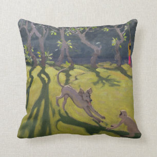 Dog and Monkey 1998 Cushion