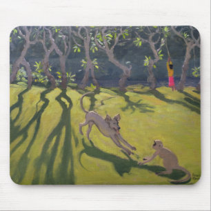 Dog and Monkey 1998 Mouse Mat