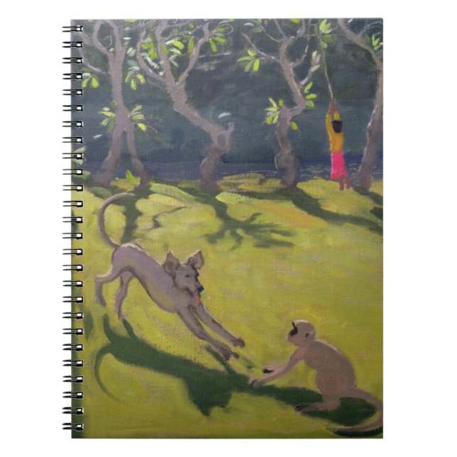 Dog and Monkey 1998 Notebook (Front)