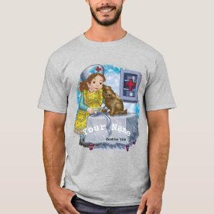 Dog and nurse  T-Shirt