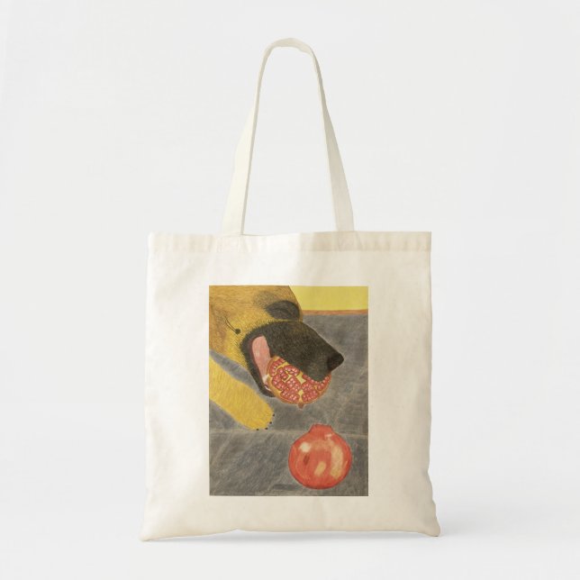 Dog and pomegranate bag (Front)