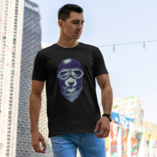Dog Animal Motorcycle Helmet T-Shirt