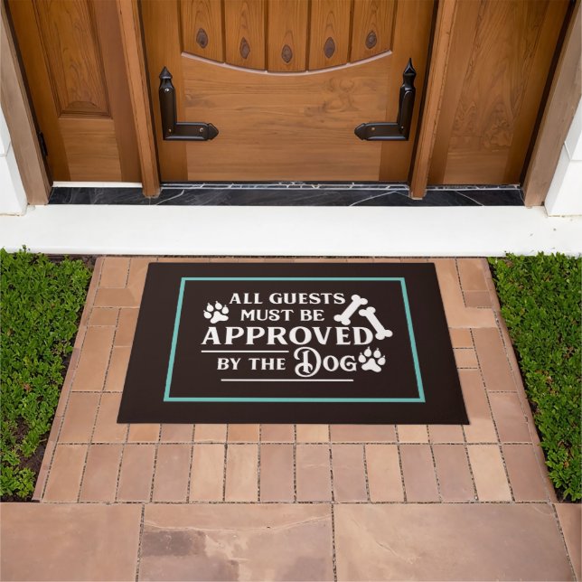 Dog Approval Door Mat (Outdoor)