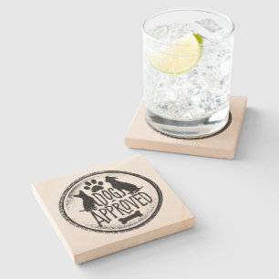 Dog Approved Stone Coaster