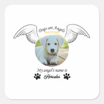 Dog are angels sticker