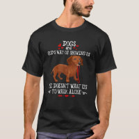 Dog Are God's Way Dachshund Dog Pet Valentine's Da