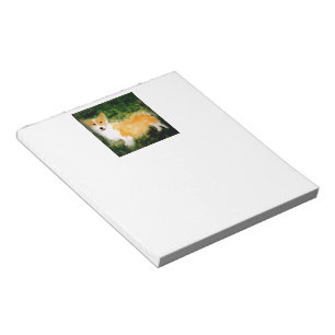 Dog Art Cute Corgi Notepad