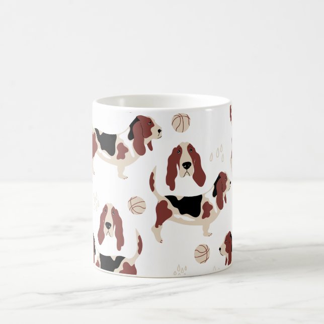  Dog Art Mug • Bright Pop Art Styl (Center)