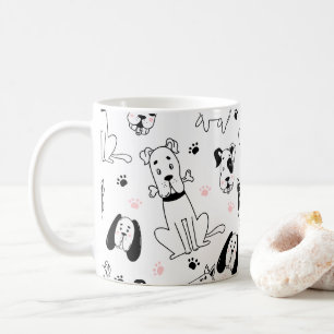Dog Art Mug • Bright Pop Art Styl