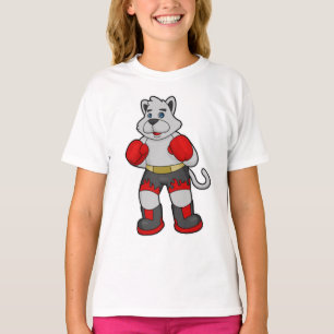 Dog as Boxer with Boxing gloves T-Shirt