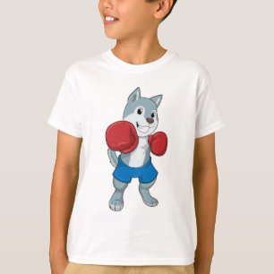 Dog as Boxer with Boxing gloves T-Shirt