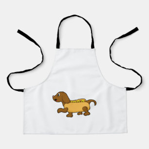 Dog as Hotdog Apron