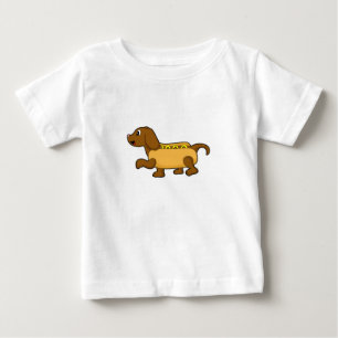Dog as Hotdog Baby T-Shirt