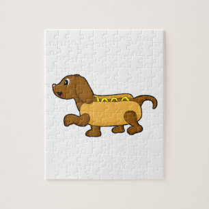 Dog as Hotdog Jigsaw Puzzle