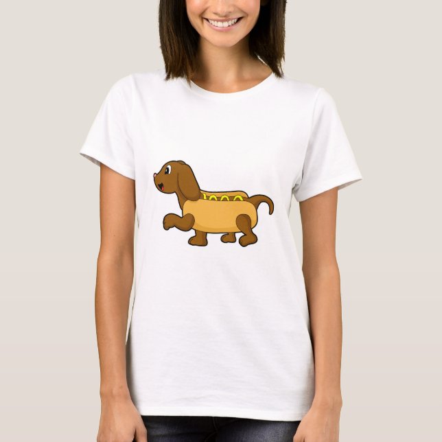 Dog as Hotdog T-Shirt (Front)