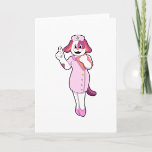 Dog as Nurse Card