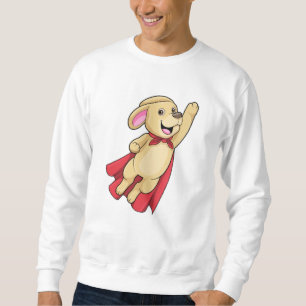 Dog as Superhero with Cape Sweatshirt