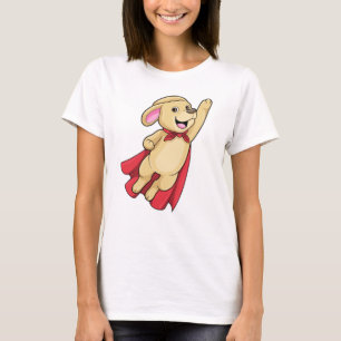 Dog as Superhero with Cape T-Shirt