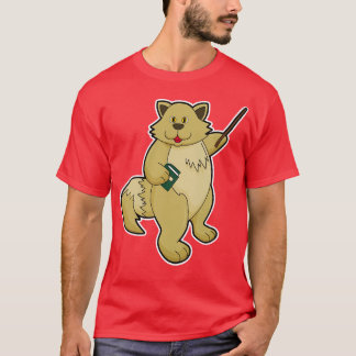 Dog as Teacher with Book Pointer T-Shirt