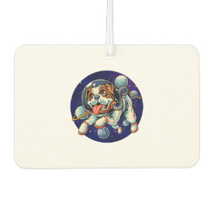 Dog Astronaut, space dog Car Air Freshener