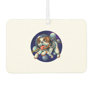 Dog Astronaut, space dog Car Air Freshener