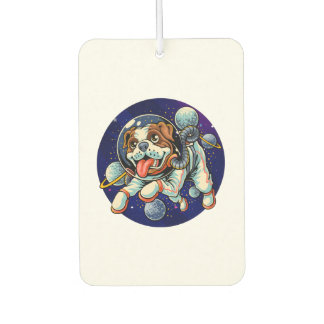 Dog Astronaut, space dog Car Air Freshener