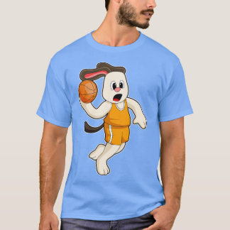 Dog at Basketball Sports T-Shirt