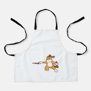 Dog at Darts with Dart.PNG Apron