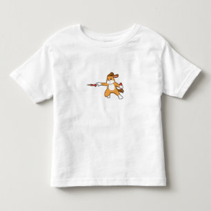 Dog at Darts with Dart.PNG Toddler T-Shirt