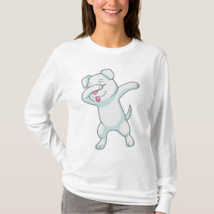 Dog at Hip Hop Dance Dab T-Shirt