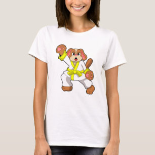 Dog at Karate Martial arts T-Shirt