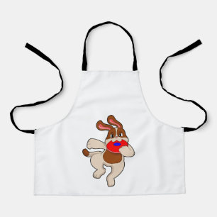 Dog at Playing Apron