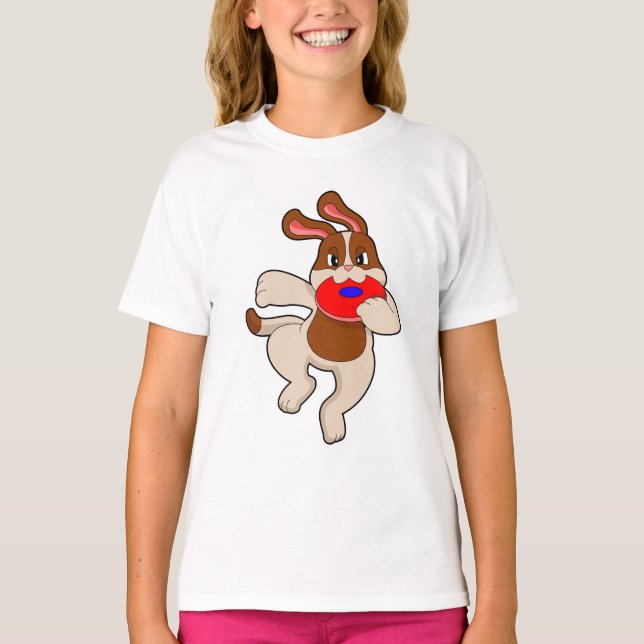 Dog at Playing T-Shirt (Front)
