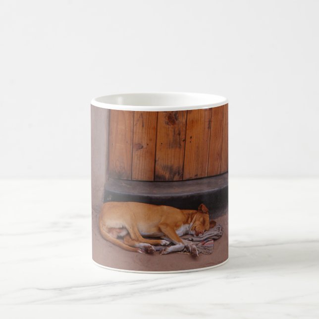 Dog at Rest Coffee Mug (Center)