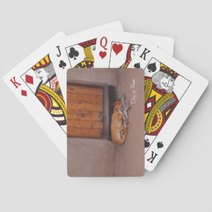 Dog at Rest Playing Cards