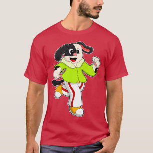 Dog at Running 3 T-Shirt