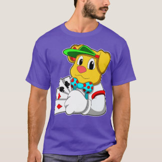 Dog at with ds T-Shirt