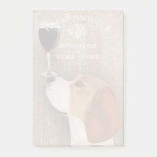 Dog Au Vin Beagle Post-it Notes