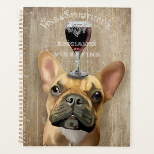 Dog Au Vin, French Bulldog Planner