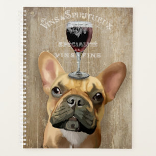Dog Au Vin, French Bulldog Planner
