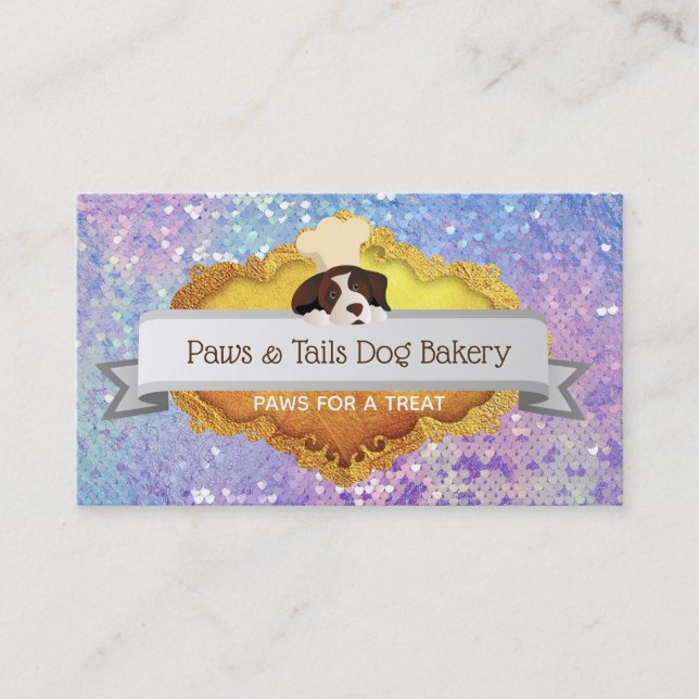 Dog bakery Business Cards (Front)