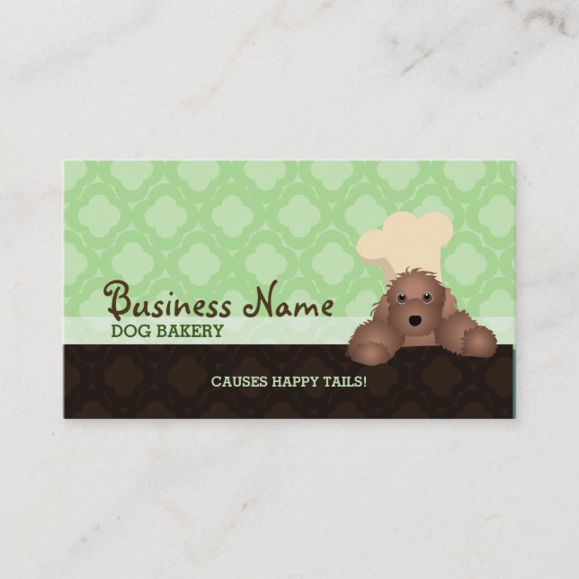 Dog Bakery business cards (Front)