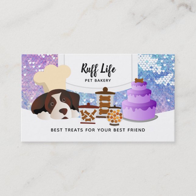 Dog Bakery Business Cards (Front)