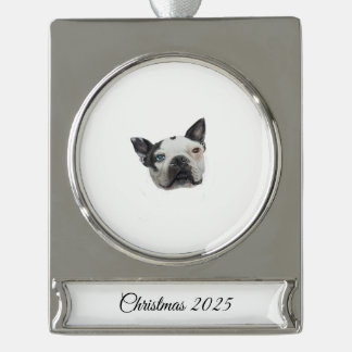 Dog Banner Ornament