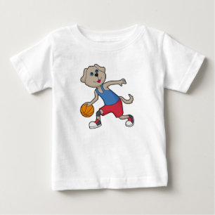 Dog Basketball player Basketball Baby T-Shirt
