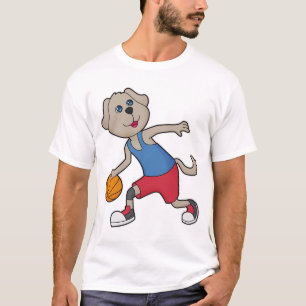 Dog Basketball player Basketball T-Shirt